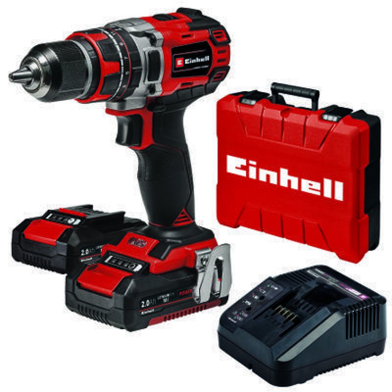 Einhell TE-CD 18/50 Li-i BL 1800 RPM 2.35 kg Black, Red