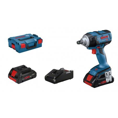 Bosch GDS 18V-300 PROFESSIONAL 1/2" 2400 RPM 300 N⋅m Black, Blue, Red