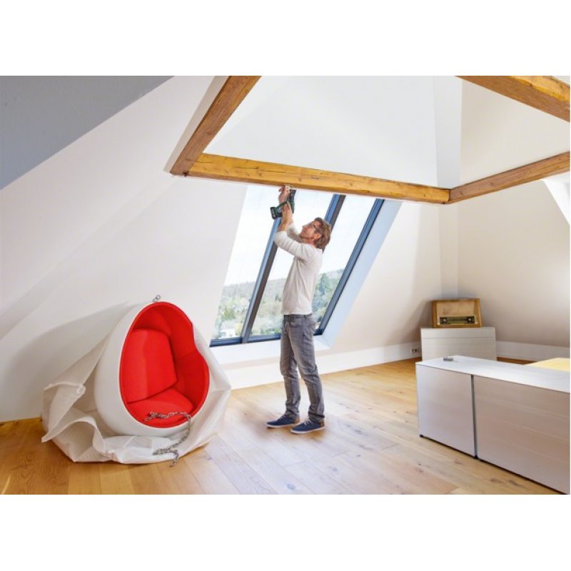 Bosch PSB 18 LI-2 Ergonomic 1400 tr/min Sans clé 1,3 kg Noir, Vert