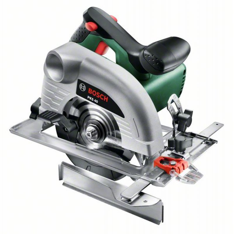 Bosch PKS 40 13 cm Green, Silver 5300 RPM 850 W