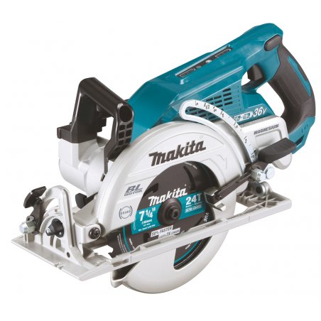 Makita DRS780Z portable circular saw 18.5 cm Black, Blue 5100 RPM