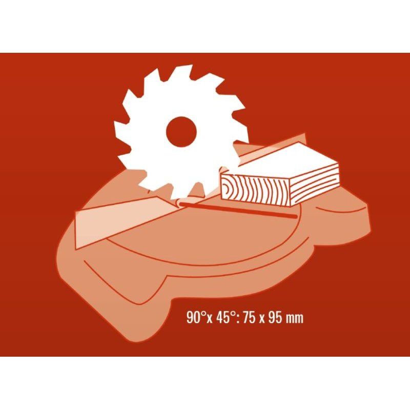 Einhell TH-MS 2513 L 4000 tr/min 1600 W