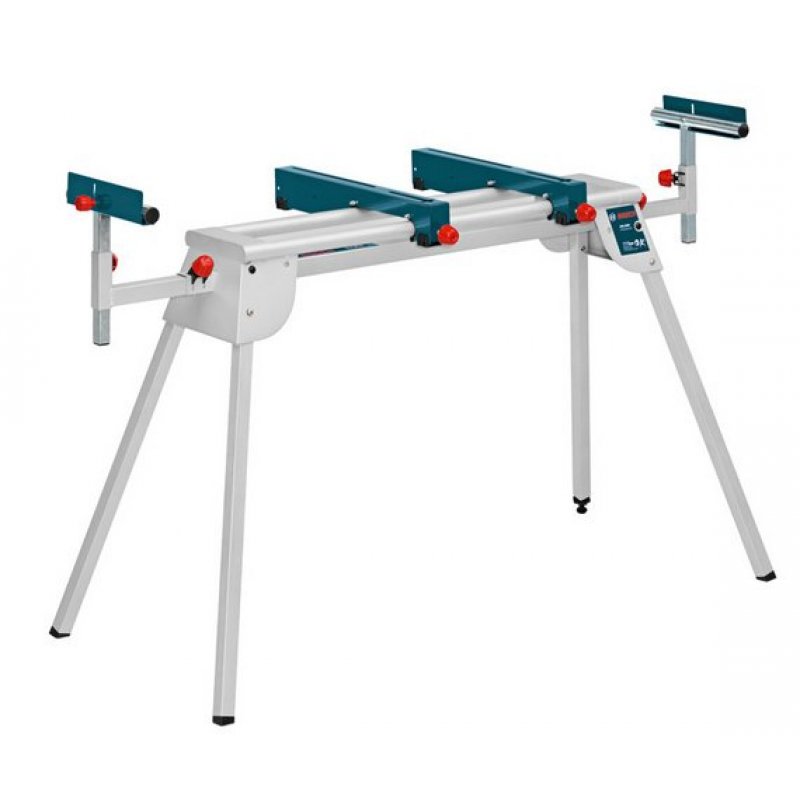 Bosch GTA 2600 support de scie à onglets 4 pieds Turquoise, Blanc