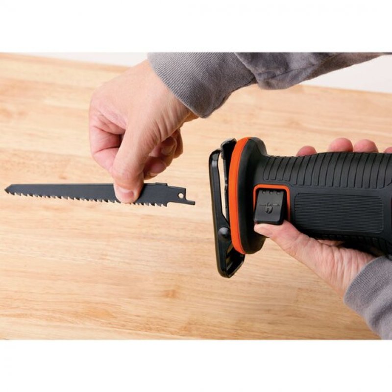 Black & Decker BDCR18N-XJ reciprocating saw 3000 spm Black, Orange