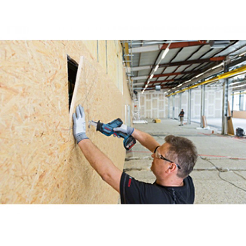 Bosch GSA 18 V-LI C Professional Noir, Bleu, Rouge