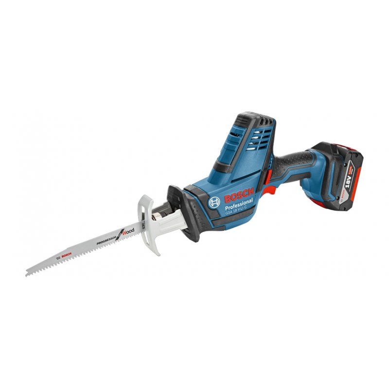 Bosc GSA 18V-LI C AkkuSäbels 2x5,0 Ah | 06016A5002
