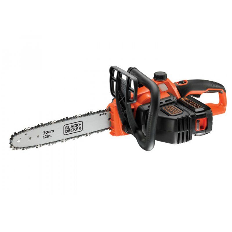 Black & Decker GKC3630L20 tronçonneuse Noir, Orange