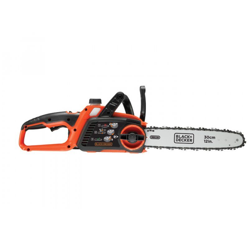 Black & Decker GKC3630L20 tronçonneuse Noir, Orange