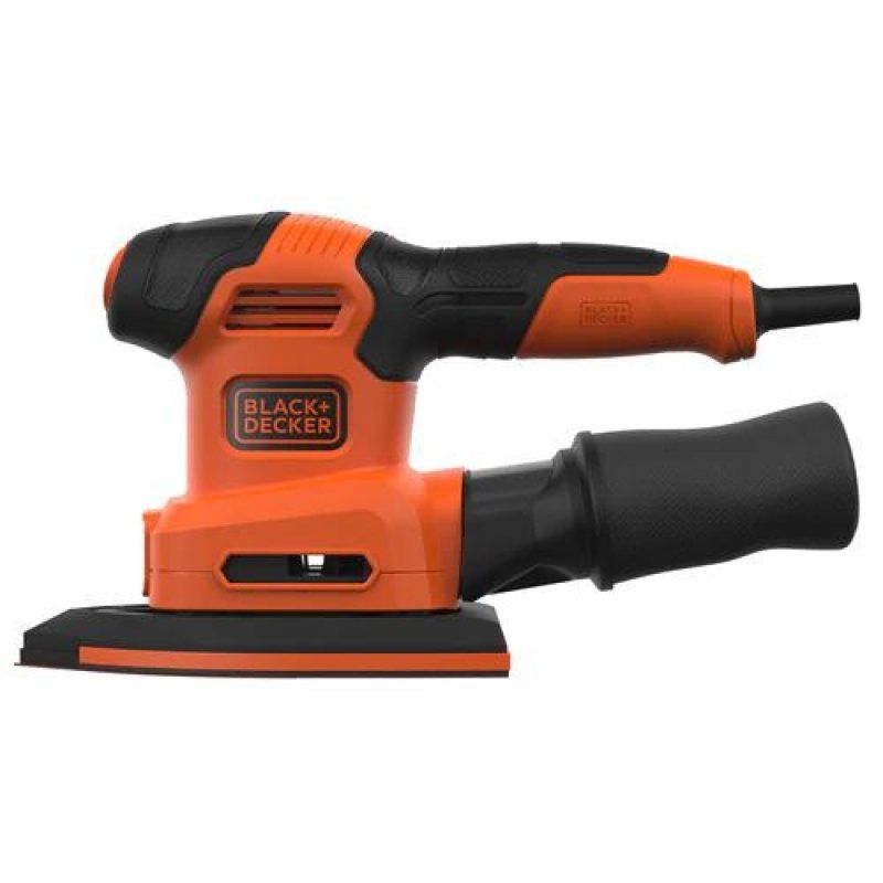 Black & Decker BEW200K Multi sander 12000 RPM Black, Orange