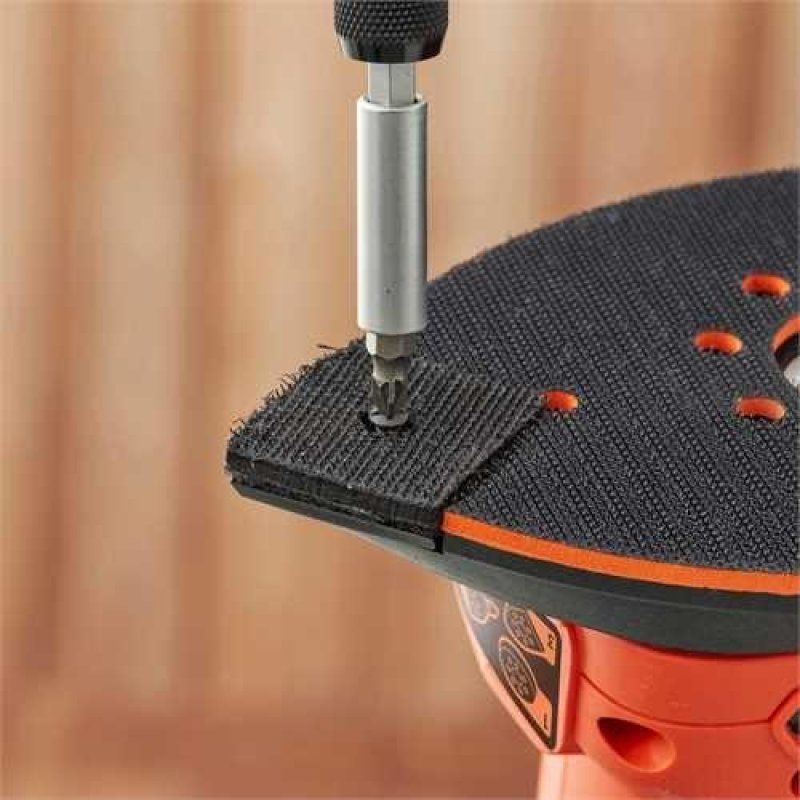 Black & Decker BEW200K Multi sander 12000 RPM Black, Orange
