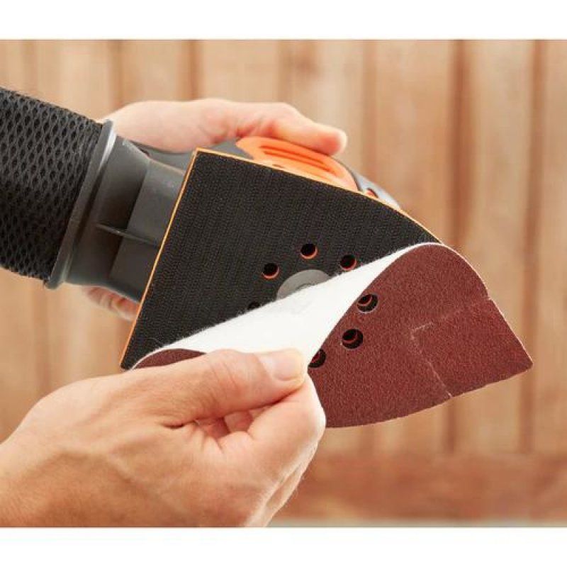 Black & Decker BEW200K Multi sander 12000 RPM Black, Orange