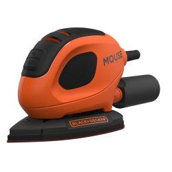 Black & Decker BEW230 Ponceuse de précision 11000 tr/min Noir, Orange 55 W