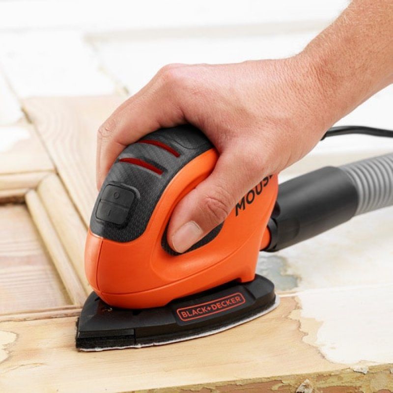 Black & Decker BEW230 Detail sander 11000 RPM Black, Orange 55 W