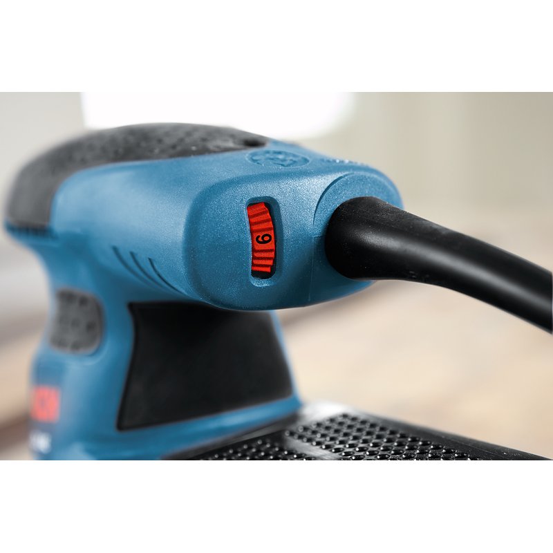 Bosch GEX 125-1 AE Professional Ponceuse orbitale 12000 tr/min 24000 OPM Noir, Bleu, Rouge