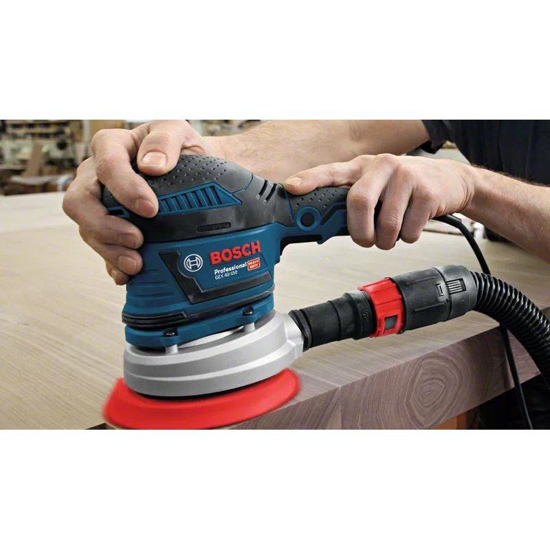 Bosch GEX 40-150 PROFESSIONAL Ponceuse à disque 12000 tr/min 24000 OPM Noir, Bleu, Gris, Rouge 400 W
