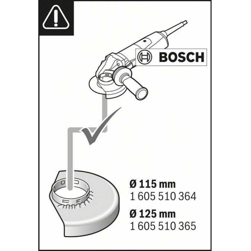 Bosc Absaughaube GDE 115/125 FC-T | 1600A003DK