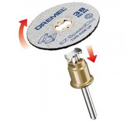 Dremel EZ SpeedClic: Metal Cutting Wheels 5-Pack.