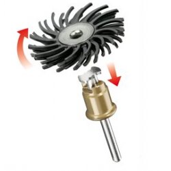 Dremel EZ SpeedClic : brosse abrasive fine grain 36