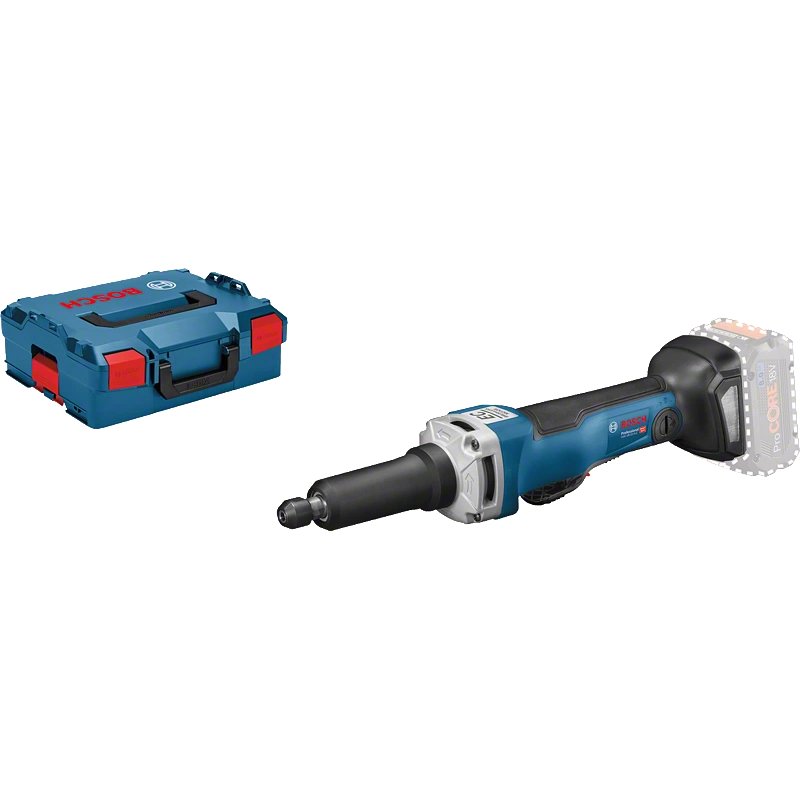 Bosch GGS 18V-23 PLC Professional Straight die grinder 23000 RPM Black, Blue, Red, Silver 1000 W