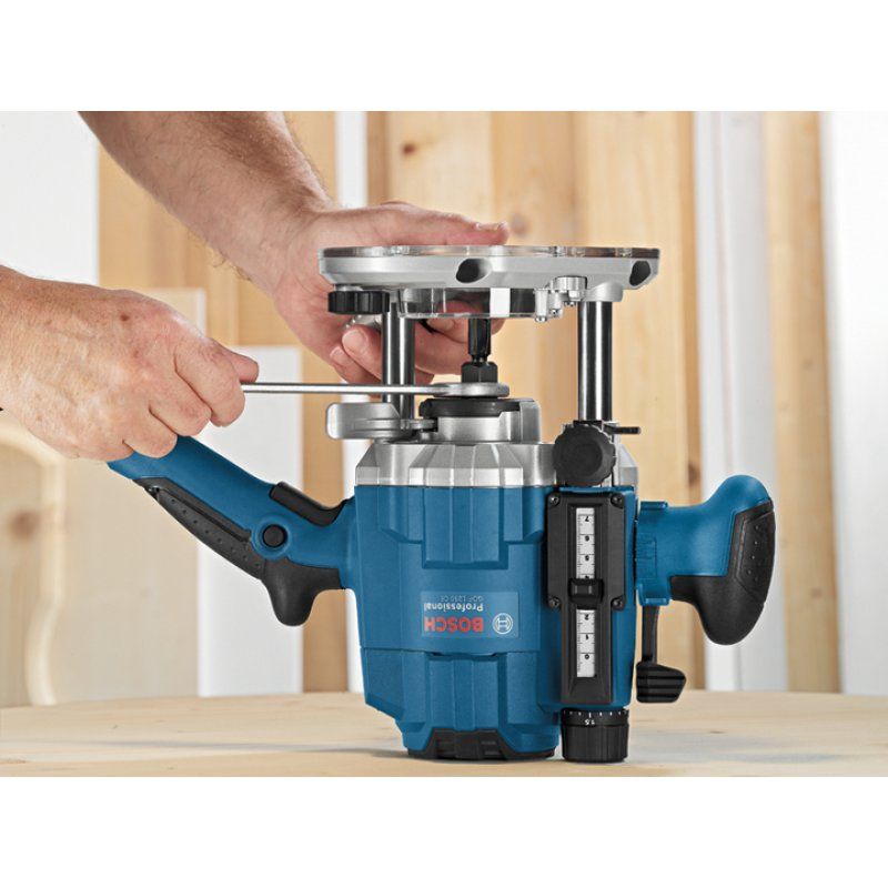 Bosch GOF 1250 CE Black, Blue 24000 RPM 1250 W