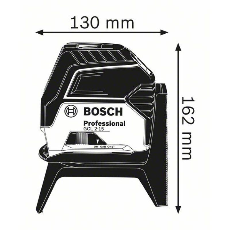 Bosch GCL 2-15 Line/Point level 15 m 650 nm (1 mW)