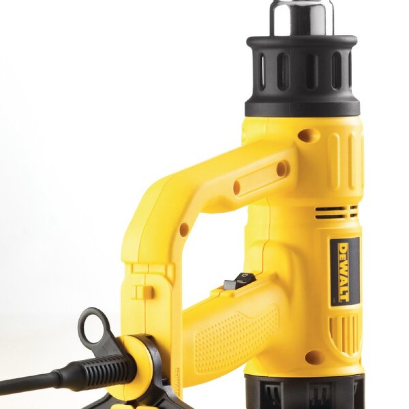 DeWALT D26411 pistolet thermique Pistolet d’air chaud 450 l/min 600 °C 1800 W Jaune