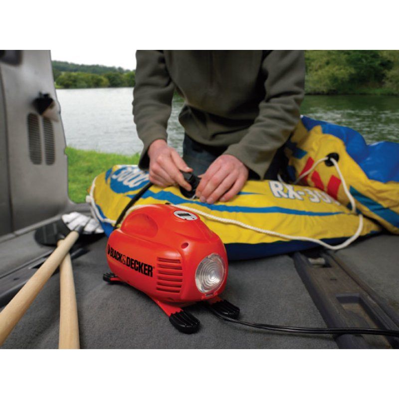 Black & Decker ASI200 compresseur pneumatique Allume-cigare