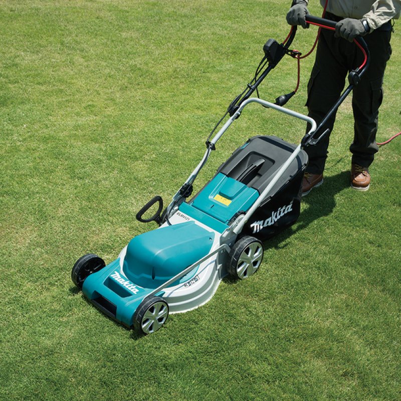 Makita ELM4121 lawn mower AC Black, Blue