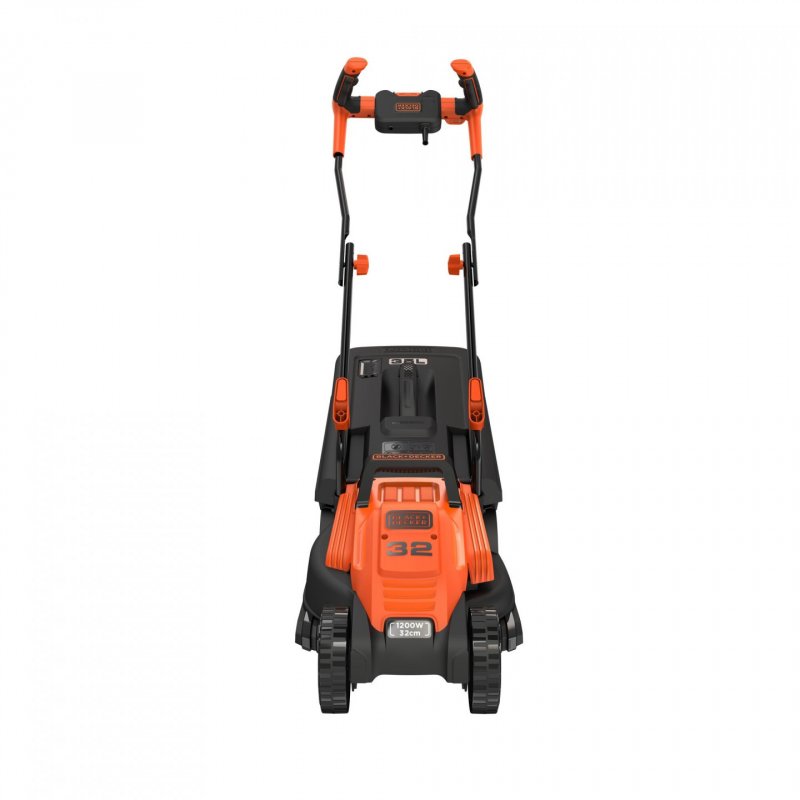 Black & Decker BEMW451BH-QS tondeuse à gazon Marcher derrière un tracteur tondeuse Secteur Noir, Orange