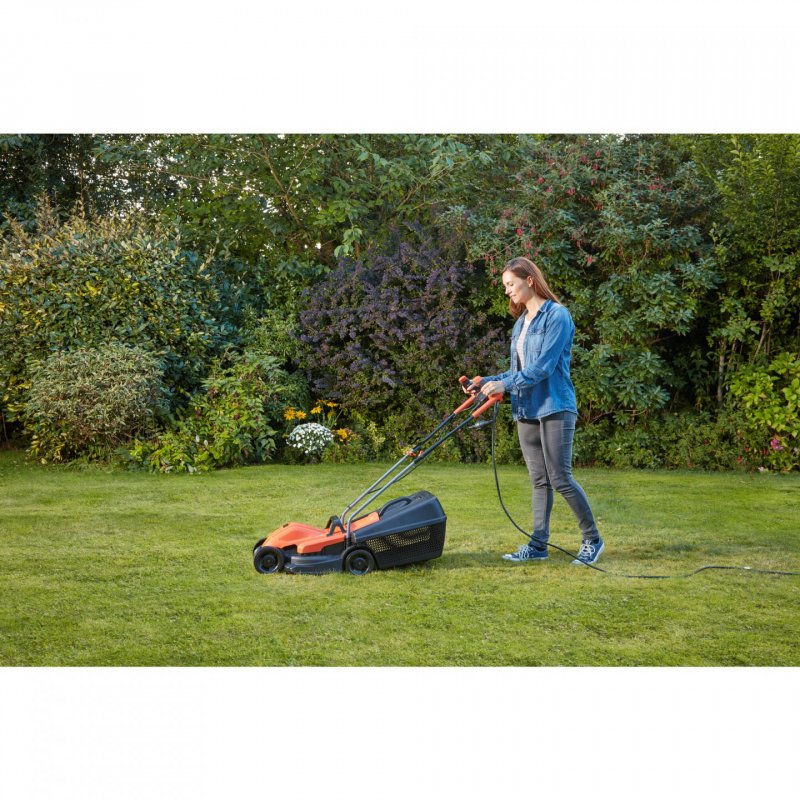 Black & Decker BEMW451BH-QS lawn mower Walk behind lawn mower AC Black, Orange