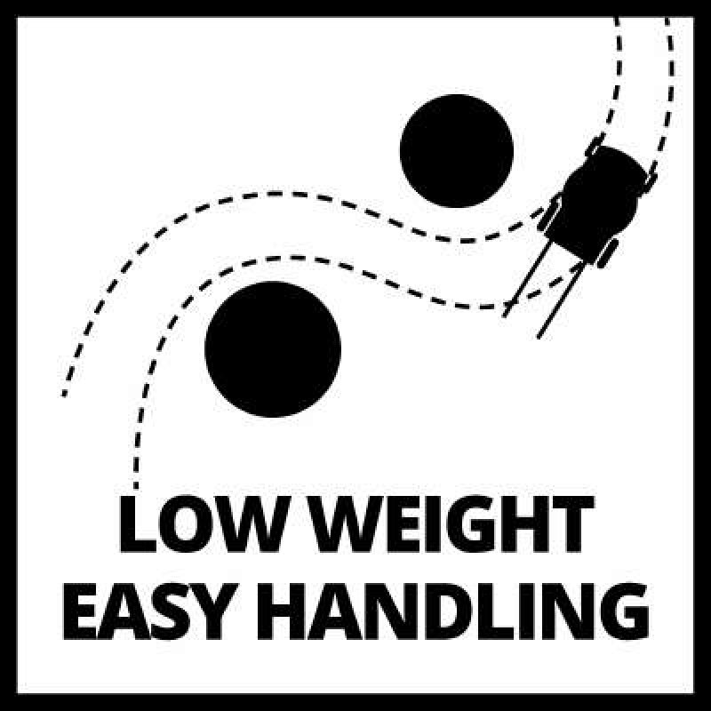 Einhell GE-CM 18/30 Li-Solo lawn mower Push lawn mower Battery Black, Red