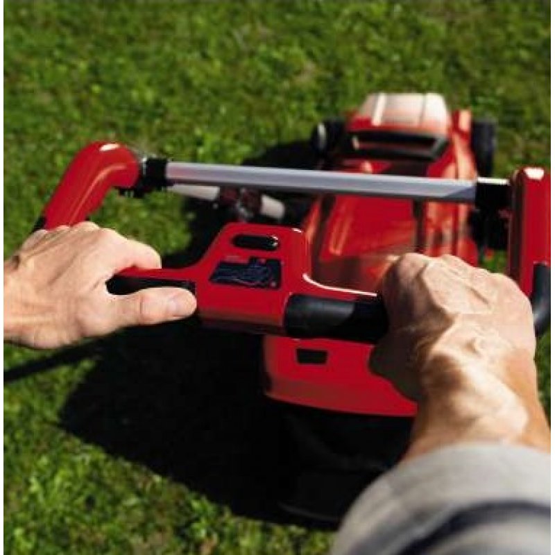 Einhell GE-CM 36/37 Li-Solo tondeuse à gazon Tondeuse à gazon poussée Batterie Noir, Rouge