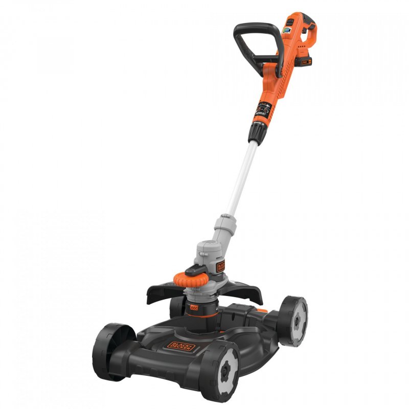 Black & Decker STC1820CM-QW brush cutter/string trimmer Battery Black, Orange, Silver