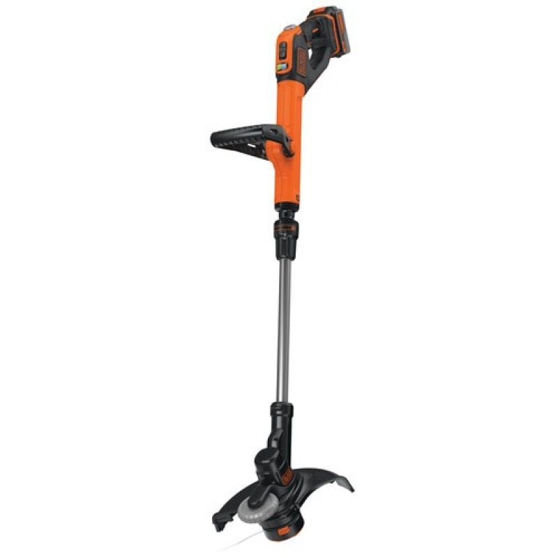 Black & Decker STC1840EPC brush cutter/string trimmer 30 cm Battery Black, Orange