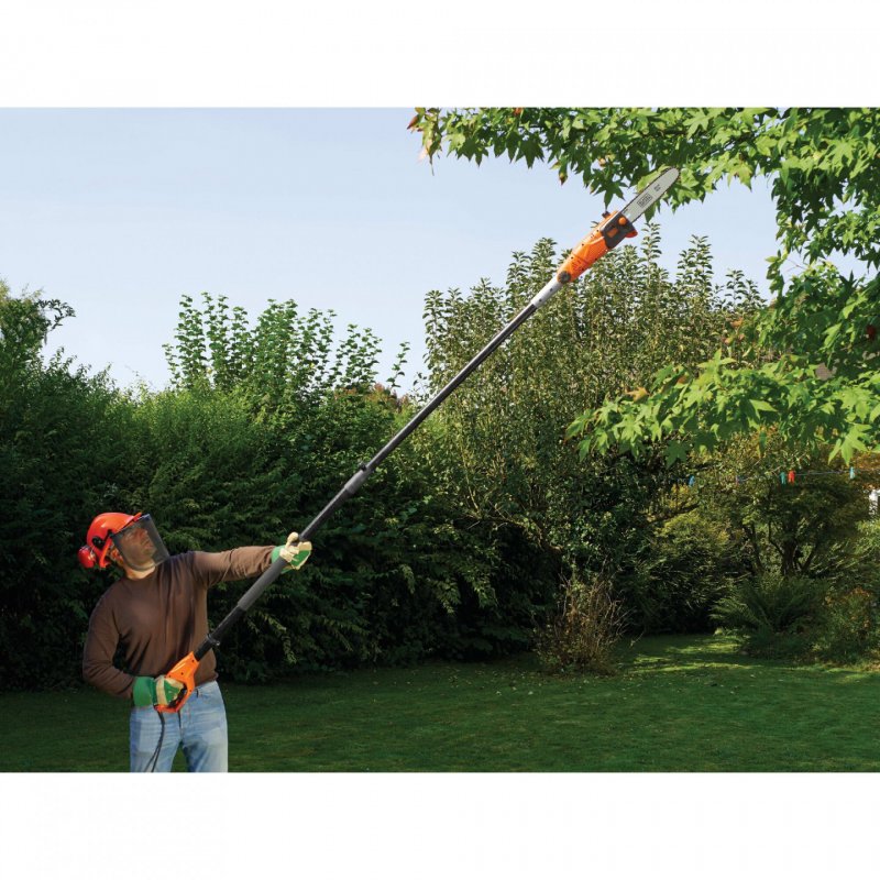 Black & Decker PS7525-QS electric pruner Black, Orange