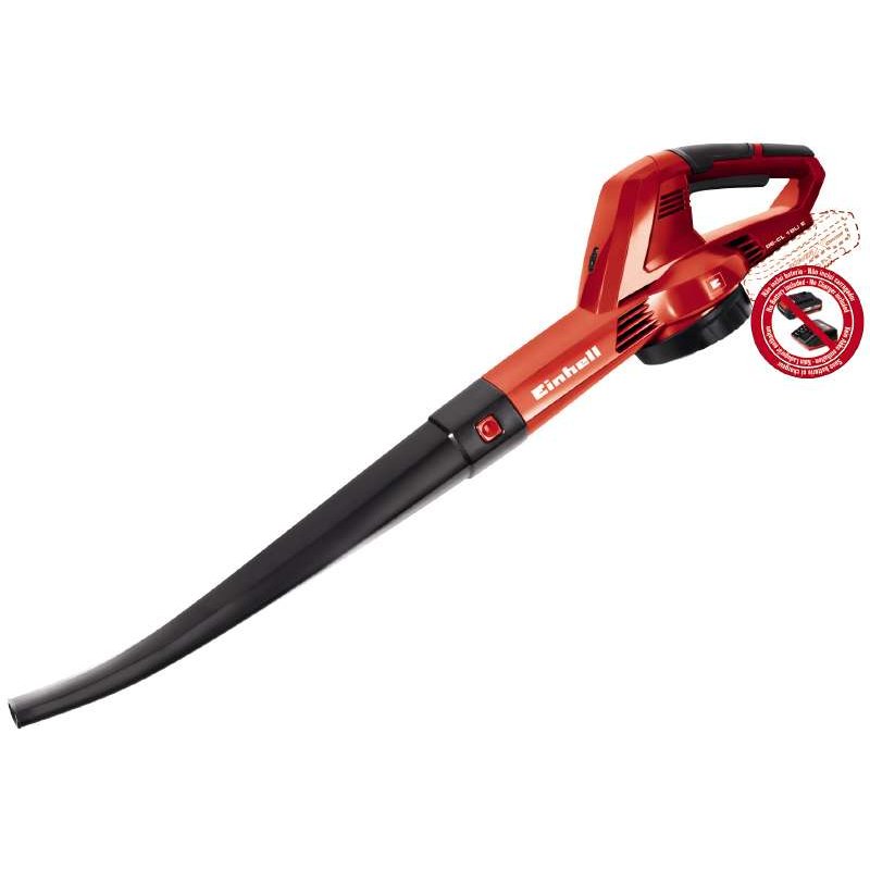 Einhell GE-CL 18 Li E - Solo souffleur de feuilles sans fil 210 km/h Noir, Rouge