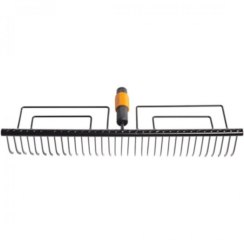 Fiskars QuikFit Garden rake Black
