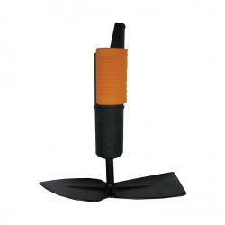 Fiskars QuikFit houe Pousser et tirer Acier inoxydable