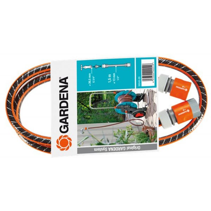 Gardena 18040-20 garden hose 1.5 m Black, Orange