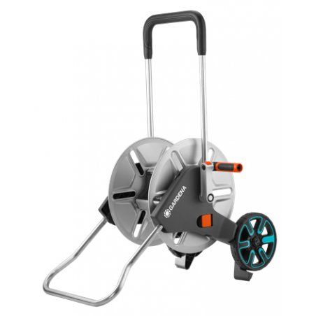 Gardena 18541-20 garden hose reel Multi-position reel Manual Black, Stainless steel