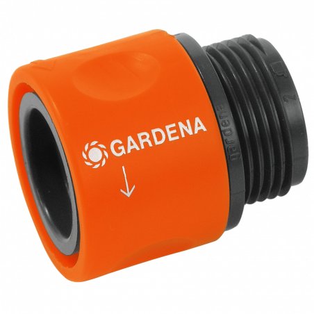 Gardena 2917-20 raccord des tuyaux d'eau Connecteur de tuyau Noir, Orange 1 pièce(s)
