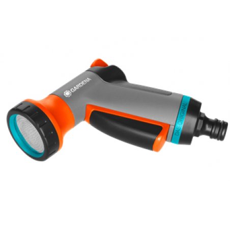 Gardena 18405-20 pistolet eau / buses Embout pistolet d'arrosage de jardin Bleu, Gris, Orange