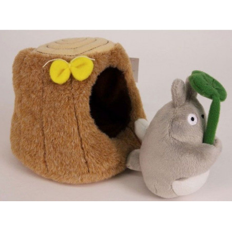MON VOISIN TOTORO - Totoro Tree Trunk - Peluche 10cm