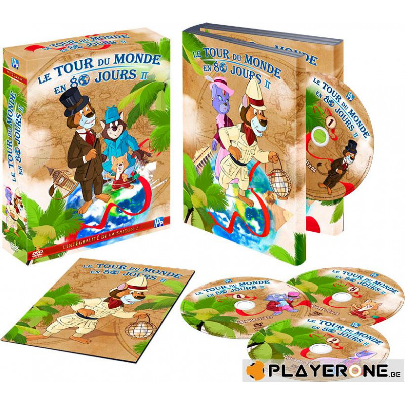 LE TOUR DU MONDE EN 80 JOURS - INTEGRALE Saison 2 (5 DVD)