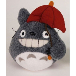 MON VOISIN TOTORO - Totoro Red Umbrella - Peluche 15cm