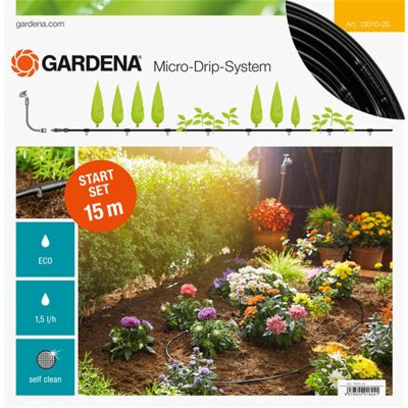 Gardena Micro-Drip-System Starter Set arêtes S 13010-20