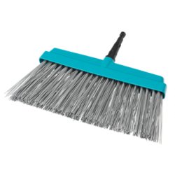 Gardena 03609-20 balai Extérieure Balai à poils durs Plastique Bleu, Gris