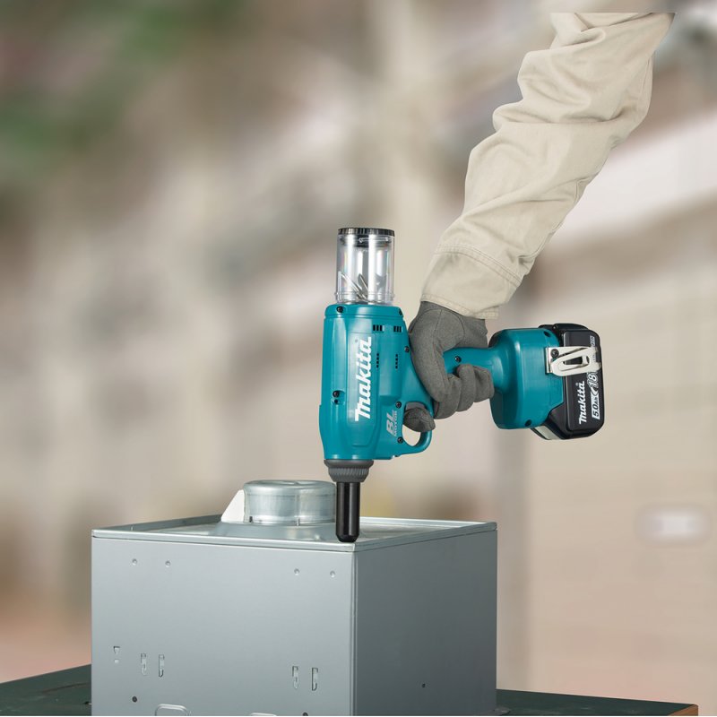 Makita DRV150Z outil de rivetage électrique Noir, Bleu 2.4,3.2,4,4.8 mm 10 kN