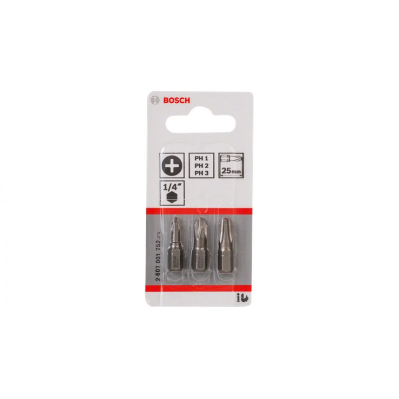 Bosch Extra Hard Screwdriver Bit Packs