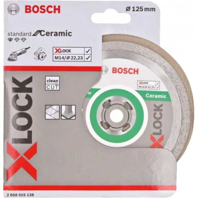 Bosc X-LOCK DIA-Trennscheibe StCer.125mm | 2608615138